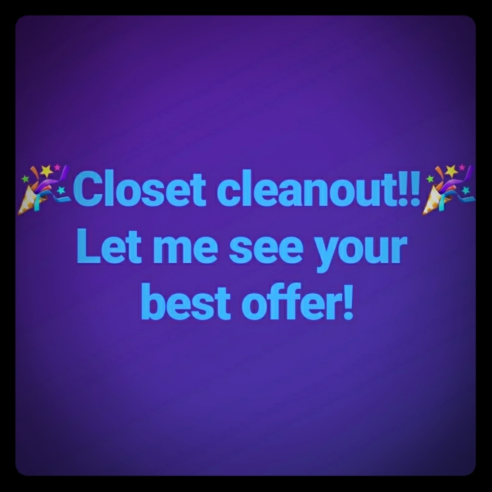 Closet Cleanout!!!